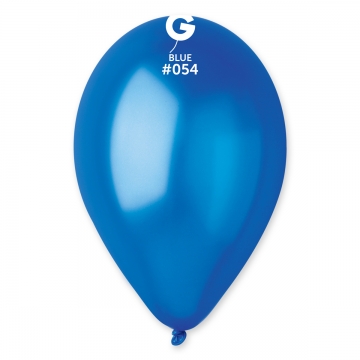 Balónek latexový 28 cm Modrý