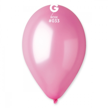Balónek latexový 30 cm Růžová