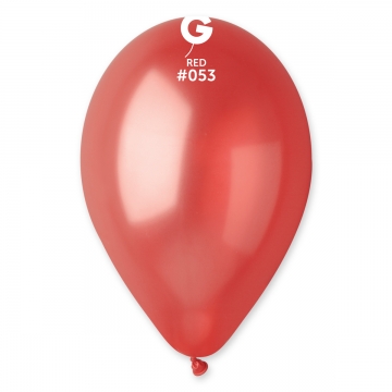 Balónek latexový 30 cm Červená