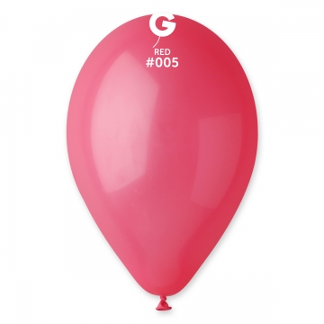 Balónek latexový 30 cm Červený