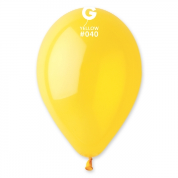 Balónek latexový 30 cm Žlutý