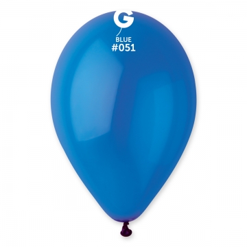 Balónek latexový 30 cm Modrý