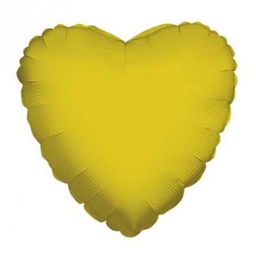 Fóliový balónek Srdce zlaté