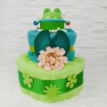 Plienková torta Frog