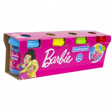 Barbie modelovacia hmota 4 ks