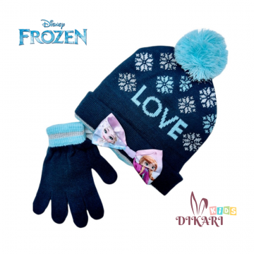 Dívčí čepice a rukavice Frozen